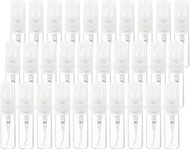 3 ml Spray Bottle Glass, Pack of 30 Atomisers, Perfume Atomiser, Refillable, Mini Perfume Atomizer, 