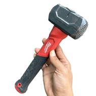 Sledge Hammer 3lbs Mil.waukee 1.7kg 28cm - Rubber Coated Fiberglass Handle - American Hammer