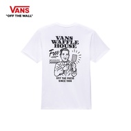 VANS DEATH GRIP SS - WHITE เสื้อยืด VANS ชาย หญิง