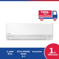 [TBM Delivery Klang Valley Only] Panasonic IN:CS-PU18XKH Air Cond 2.0HP Standard Inverter Gas R32 BTU 18100