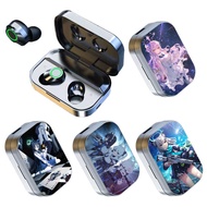 Blue File File Anime Merchandise Bluetooth Headset Arona Tiantong Alice Sand Wolf White Wireless Ear