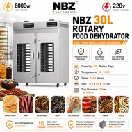 NBZ 30L Rotary Tray Food Dehydrator Machine Food Dryer Dehydrated Machine Mesin pengering makanan  食