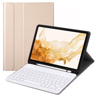 Keyboard Case for Samsung Tab S9 11 2023 Tab S9 FE Tab A9 Plus  [S Pen Holder] Slim Auto Sleep/Wake 