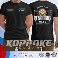 Free OSIS MANAGEMENT T-Shirt with Your Name and Your School Name v5 Distro Clothes