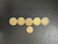 （56年10枚大壹毫）香港硬幣英女王伊利沙伯二世 1956年大一毫 Government of Hong Kong Coin Queen Elizabeth ll 1956 $0.1
