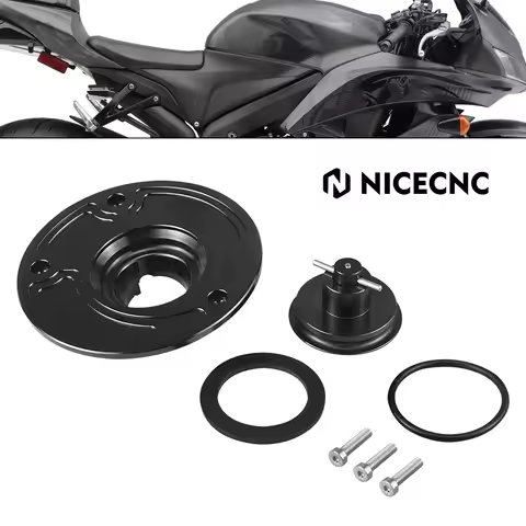 Keyless Fuel Tank Cap Cover for Honda CBR600RR CBR1000RR CBR600 F4i F4 F3 F2 RC51 CBR1100 CBR1100XX 