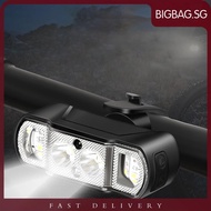 [bigbag.sg] USB Rechargeable Bike Headlight Waterproof Super Bright Bike Light Cycling Light