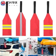 CHINK Travel Flag, 36*12cm 3 Colors Kayak Safety Flag, 2024 Fishing Boat Flag Kayak Accessories