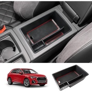 ZCLINKO 2019-2025 Auid Q3 F3 Center Console Organizer Armrest Storage Box Insert Tray Armrest Consol