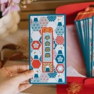 【利是封】富士山 / 平安喜樂 / 六角磁磚 / 長款