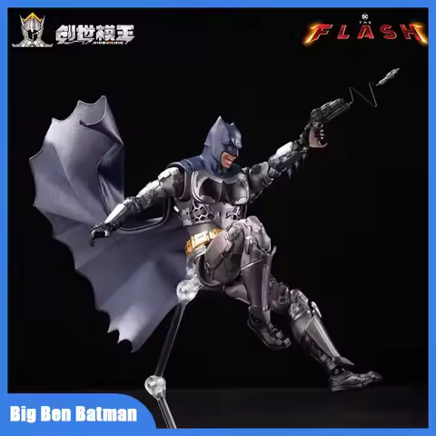 MODOKING Toys The Flash Movie Ben Affleck Big Ben Batman Action Figures Assembly model Collectible S