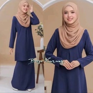 BAJU KURUNG LIYANA ITALIAN CREPE IRONLESS