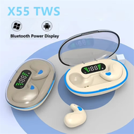 NEW X55 TWS Wireless Bluetooth Earbuds headset Waterproof Earphones Mini earpiece TWS Stereo Headpho