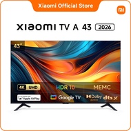 Xiaomi TV A 43 2026 | 4K/HDR 10/Google TV/Dolby Audio™️/Xiaomi Sound/Voice control/Smart TV