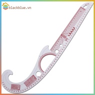 BBLUE Multi-function Plastic French Curve Sewing Ruler Easy Curve Ruler for Knitters .