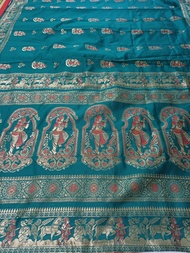 OmMata พร้อมส่ง ผ้าส่าหรี saree นำเข้าจากอินเดีย