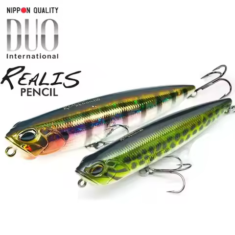 Japan DUO Surface Word Dog REALIS PENCIL Floating Pencil Noise Mandarin Fish Hard Lure Luya Bait