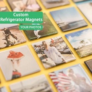 Custom Photo Magnets Personalized Gift Birthday Father's Day Custom Magnet Wedding Holiday Custom Gi