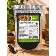 LOHAS Organic Black Cumin Seeds 200gm 有机黑种子 黑孜然 - Biji Jintan Hitam Organik - Habbatus sauda