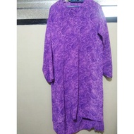 Baju kurung satin (preloved)
