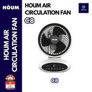 HOUM AIR CIRCULATION FAN SERIES C8 [8"] / TABLE FAN / KIPAS MEJA HOUM [READY STOCK 【2 YEAR WARRANTY】
