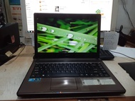 Laptop Bekas Acer Aspire 4738 Core i3-M380/2GB/HDD 500GB/14"