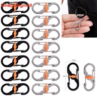Mini Spring Backpack Clasps Climbing Carabiners Anti-Theft Backpack Key Buckle