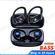 Bluetooth Earphone with Mic TWS Earbuds 48Hrs Wireless Earphone Wireless Earbuds HD Strong Bass With