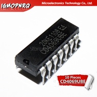 10pcs CD4069UBE CD4069U CD4069 DIP new original