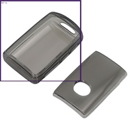 【BET】Black Transparent Key  Case Cover For Mazda 3  CX5 CX9 CX30 CX50 CX90[my]