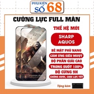 Sharp Aquos Sense 9 / Wish 4 KK warrior tempered glass with transparent nano coating, smooth touch