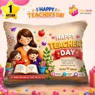 Teachers day Pillow - Rectangle Mini Pillow Cute Design / Cute Pillow
