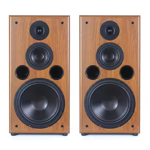 10inch Passive Sound Box 3Way Bookshelf Speaker 20-200W Loud Speaker 89dB Sensibility 6ohm 12mm Thic