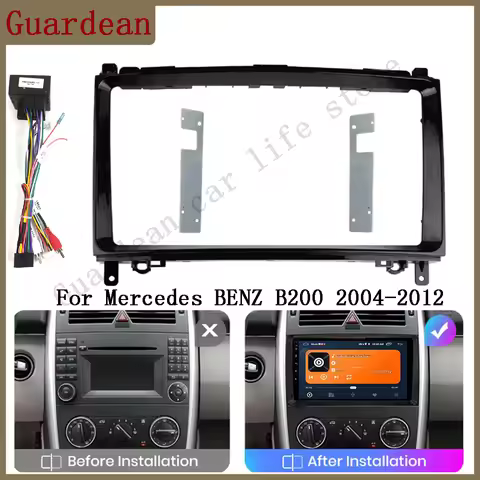 9 Inch Car Radio Fascias For Mercedes BENZ B200 CLASE A W169 CLASE B W245 2005-2011 Android MP5 Play