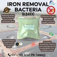 IRON REMOVAL BACTERIA X 1 KG / IRB800 / REDUCING STRESS / ENHANCES OXYGEN ABSORPTION / REMOVES HEAVY