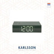 荷蘭Karlsson, BOOK 書本型鬧鐘綠色LED顯示屏 - 多功能鬧