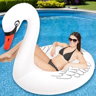 Swan Inflatable Pool Floats, Large Pool Float Water Floaties for Adults, 42'' Pool Inner Tube Swim T