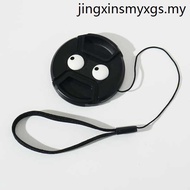 Cute Lens Cover Comes with Anti-Lost Rope Big Eyes Funny Anti-Dust Protection Suitable for Canon Nik