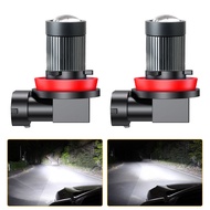 2Pcs White Yellow LED Fog Bulbs H11 H8 H9 H7 Scooter Motorbike Lamp