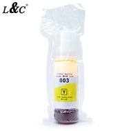 【สต็อกพร้อม】L&amp;C 003 หมึกเติม Refill Ink Tank Bottle สำหรับ Epson L3110 L3210 L3216 L3150 L3250 NO.003 (300)