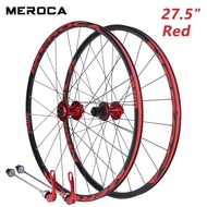MEROCA Mountain Bike Wheel 26/27.5 Inch Front 2 Rear 5 Sealed Bearing 120 Sound Disc Brake Wheelset Ultra Light MTB Rims For 8/9/10/11 Speed