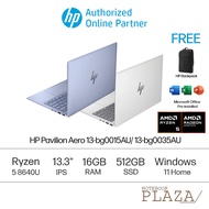 HP Pavilion Aero 13-bg0015AU/ 13-bg0035AU 13.3" WUXGA Laptop ( Ryzen 5 8640U, 16GB, 512GB SSD, ATI, 