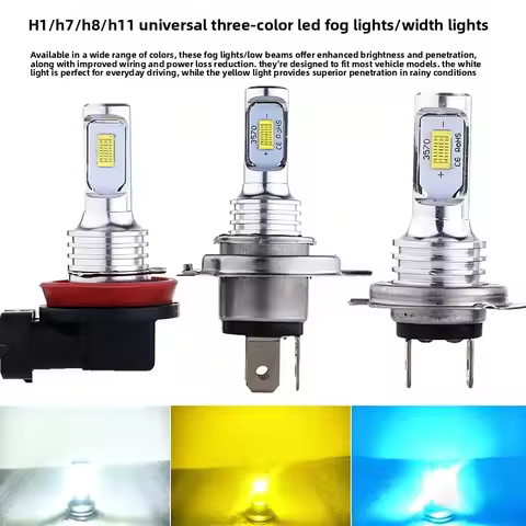H7 H1 H8 H9 H11 9005 9006 LED Bulb HB3 HB4 LED Super Bright Headlight