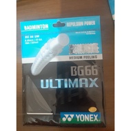 Senar Raket Badminton Bulutangkis Yonex BG66 Ultimax Original