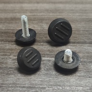 M6M8 Three-Wire Screw Adjustable Feet Plastic Furniture Accessories PE Table Foot Pad Hardware-9.17