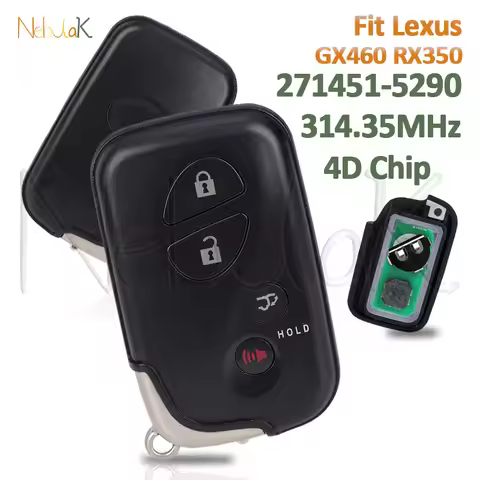 Car Key FSK 314.35Mhz For Lexus GX460 RX350 271451-5290 G N E HYQ14ACX 4D Chip Smart Remote Keyless 