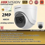 Hotyindao53366338 Hikvision 2MP HD IR Turret CCTV Camera High quality imaging Indoor Wired Night Vision Analog Camera