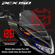 STICKER ALIS HONDA PCX150 SEIN ORANGE