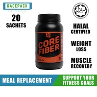 BS Nutrition Core Fiber 20 Sachets HALAL, Meal Replacement, Better Satiety, High Fibre, Weight Management, High Protein, Lowers Blood Cholesterol Levels, Supports Better Immune System