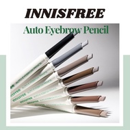INNISFREE Auto Eyebrow Pencil, 0.3g, 7 Colors [Renewal Version]